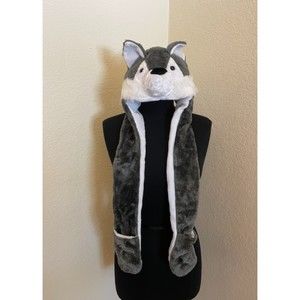 Animal Hat with Arms and Hand Pockets-New